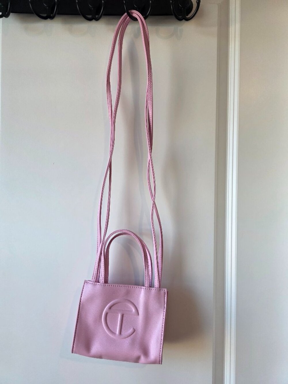 TELFAR Mini Shopping Bag Bubblegum Pink